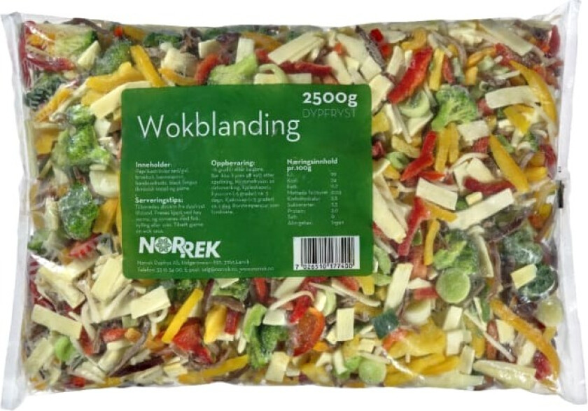 Norrek Wokblanding 2,5kg