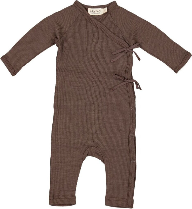 Slå-Om-Jumpsuit - Ull - Rula - Terre - - 68 - Jumpsuit