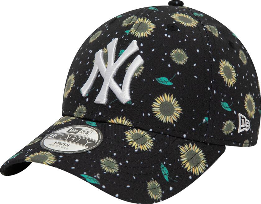 Caps - 9Førti - New York Yankees - Svart m. Solsikke - - 4-6 år (104-116) - Caps