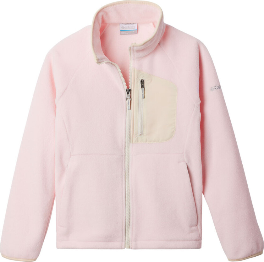 Fleecejakke - Fast Trek IV - Satin Rosa/Kritt - - 8 år (128) - Fleecejakke