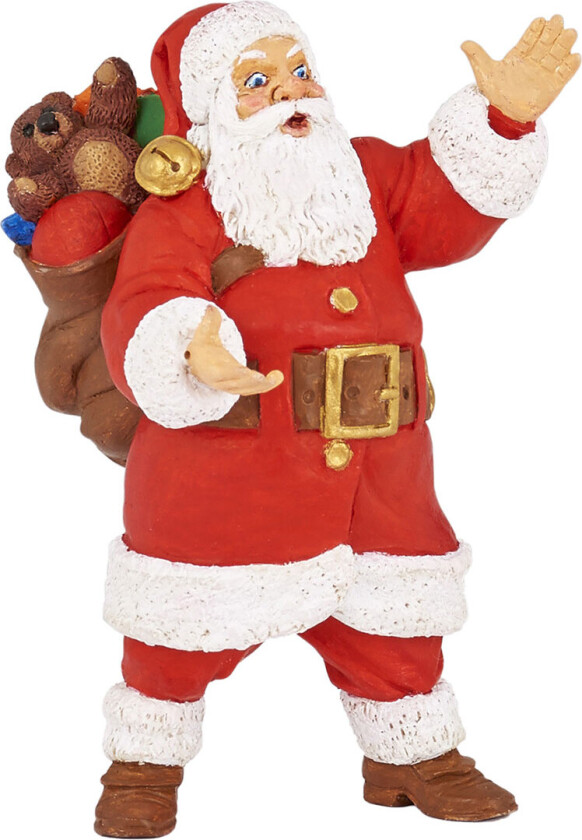 Julenissen - H: 9,3 cm - - OneSize - Lekefigur