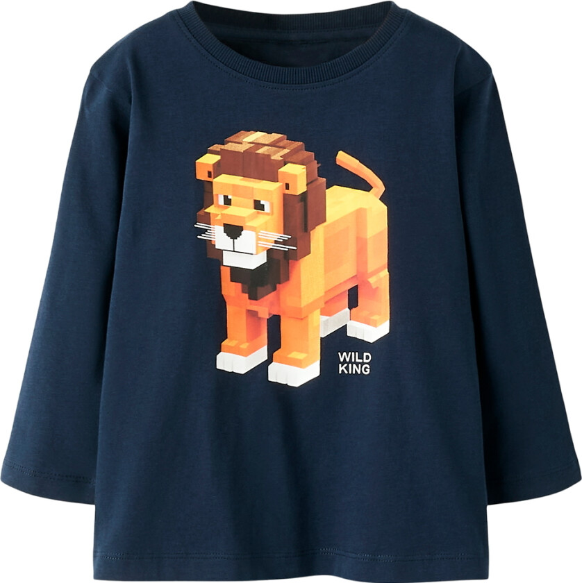 Genser - NmmSalan - Navy Blazer - - 3 år (98) - Genser