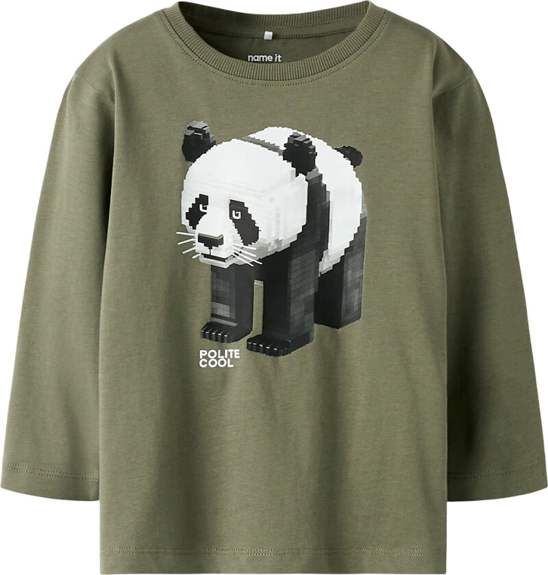 Genser - NmmSalan - Dusty Olive - - 3 år (98) - Genser