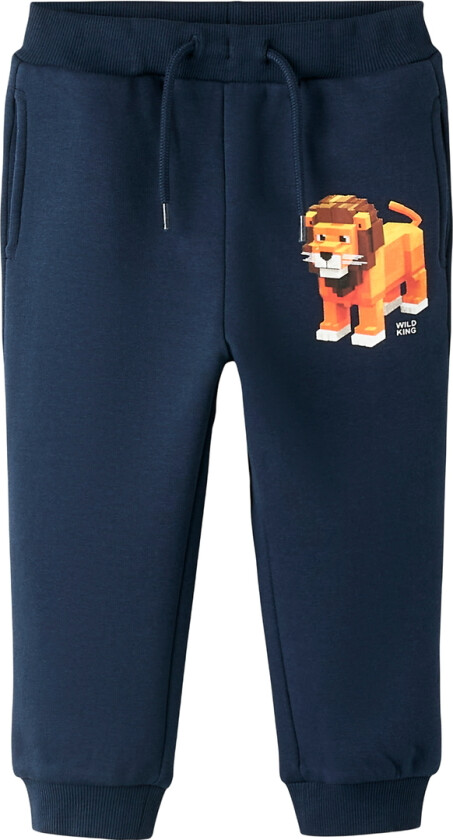Joggebukser - NmmSigurt - Navy Blazer - - 4 år (104) - Joggebukse