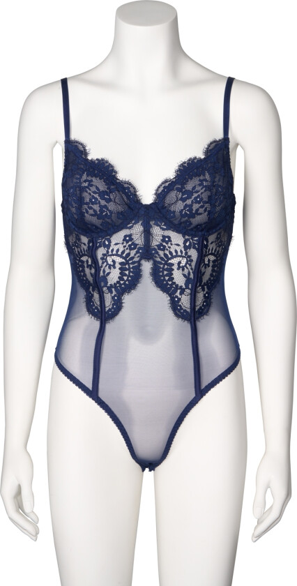 Moments Ines Night Blue Blonde Body - Blå - S