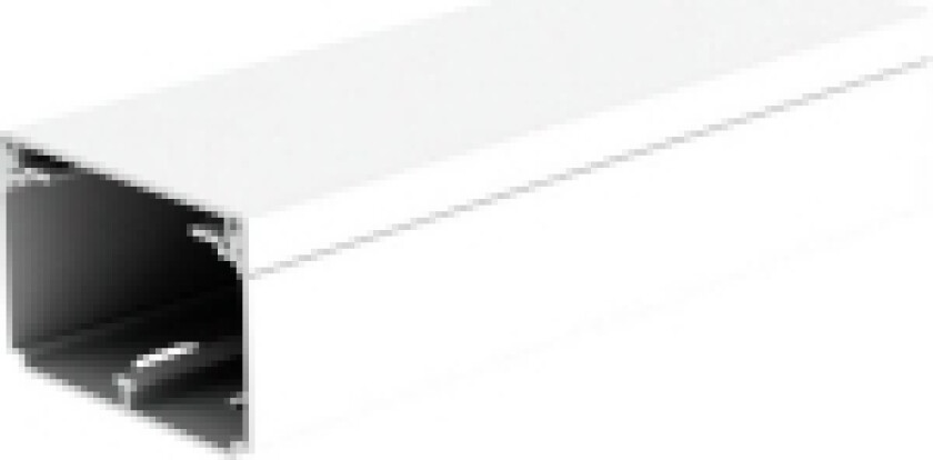 LH 60X40_P1.0 Kabelkanal Fladvinkel (L x B x H) 1000 x 60 x 40 mm 1 stk Hvid (RAL 9003)