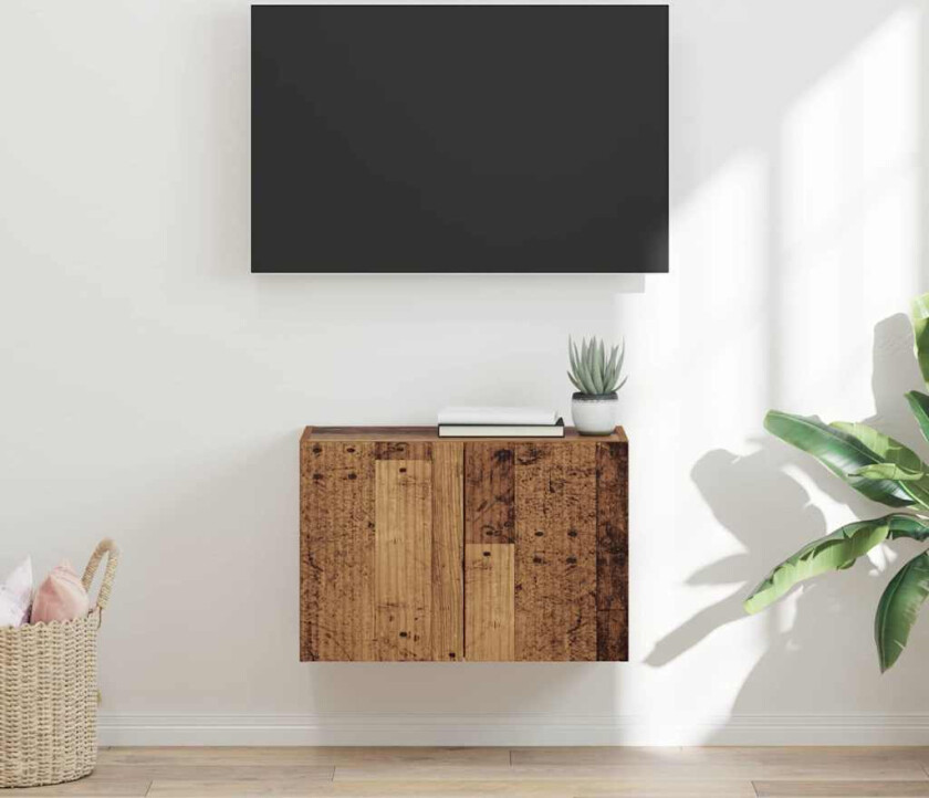 TV Veggskap Gamle tre 59,5 x 31 x 40 cm Konstruert tre