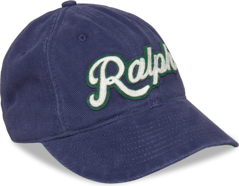 The Ralph Logo Twill Ball Cap - Navy - ONE SIZE