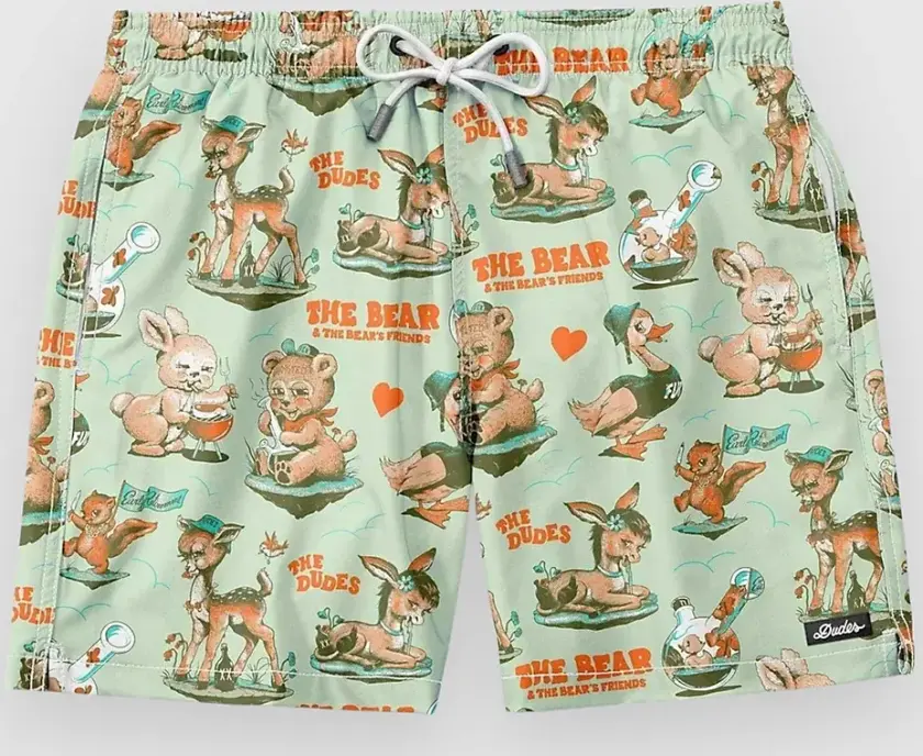 Wasted Dudes Boardshorts grønn