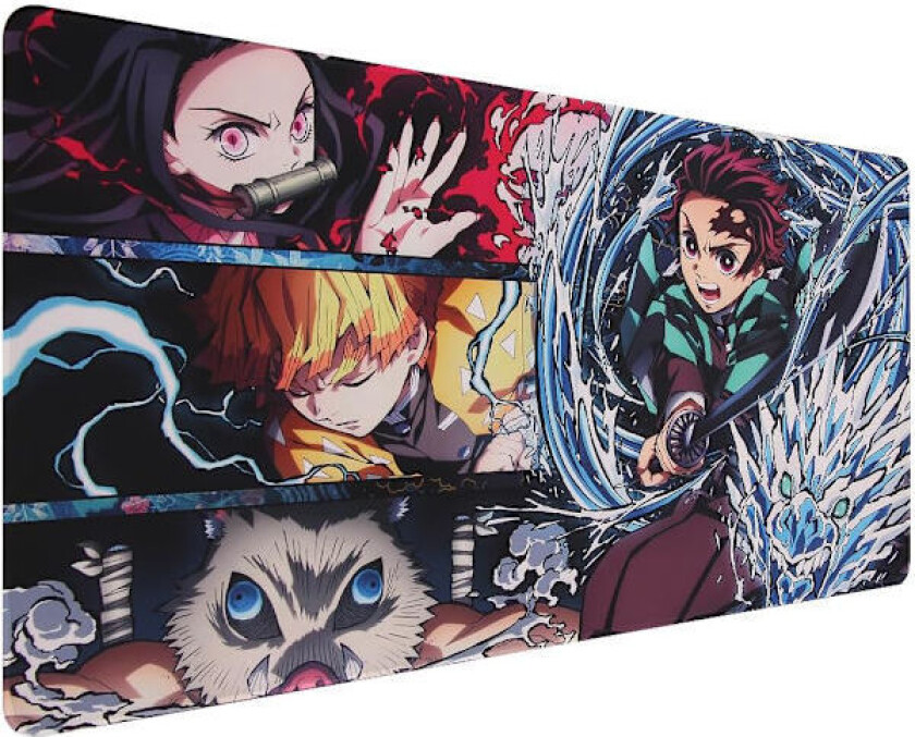 Anime Musematte, 900 x 400 mm Stor Gaming Musematte, Gaming Skrivebordsmatte, Utvidet Musematte, Personlig Design (UK03 Cut)
