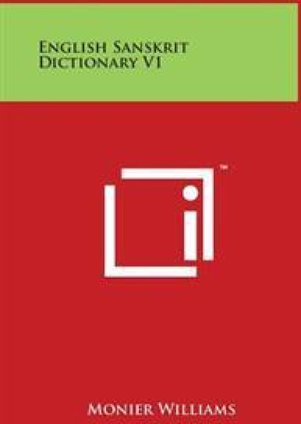 English Sanskrit Dictionary V1