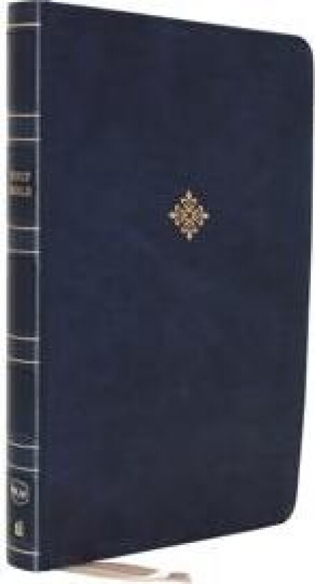 NKJV Holy Bible, Super Giant Print Reference Bible, Blue Leathersoft, 43,000 Cross references, Red Letter, Comfort Print: New King James Version