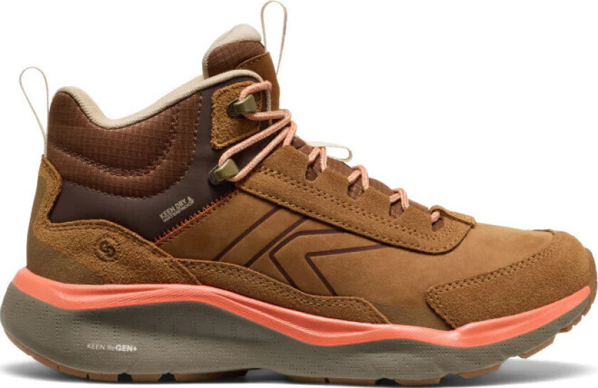 Women's Leiki Leather Mid Wp Chipmunk-bison