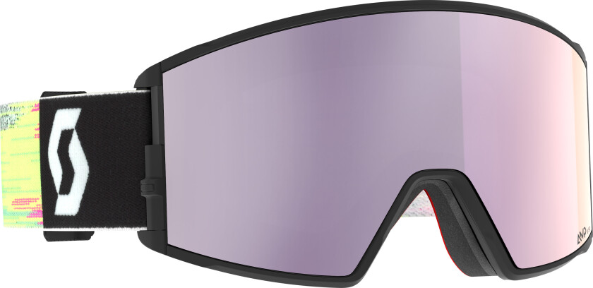 Goggle React Black/neon Yellow