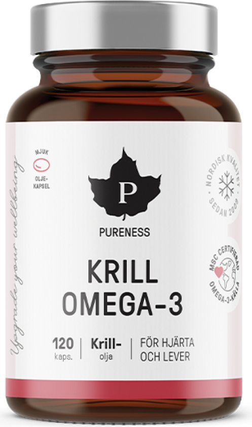 Krill Omega-3 120 kapsler