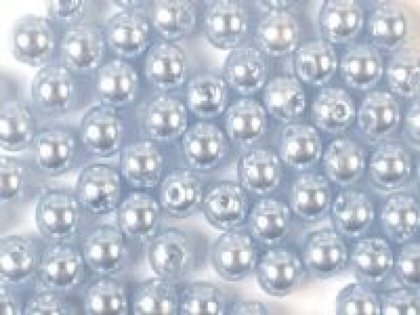 Voksperler 8mm 500g l.blå