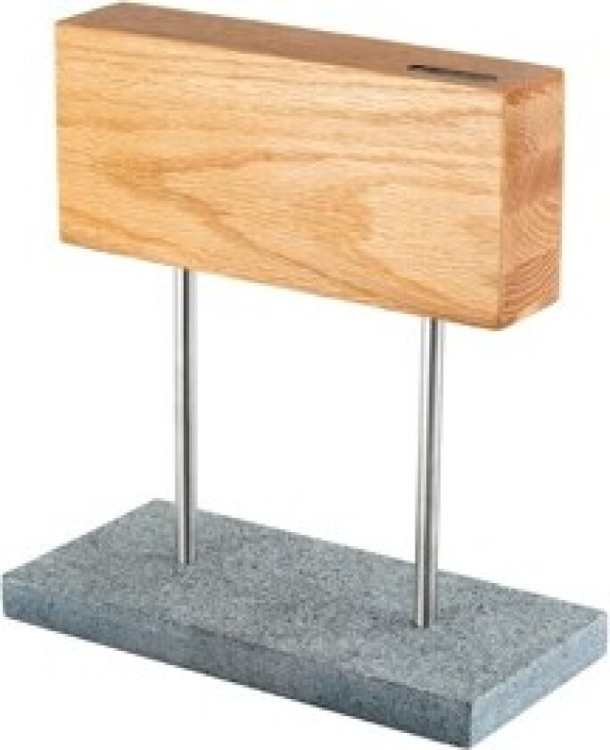 Bilde av Knivblokk magnetisk Eik