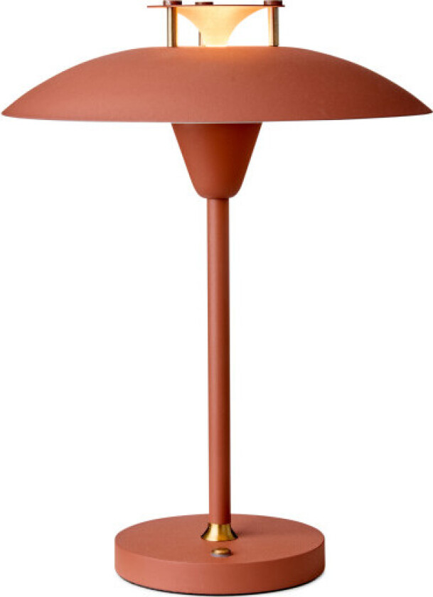 Stepp 1-2-3 oppladdningsbar bordlampe, oransje