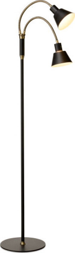 Space gulvlampe, 2 armer