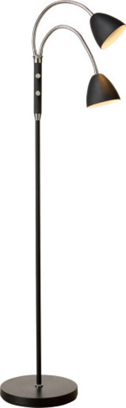 Room gulvlampe, 2 armer