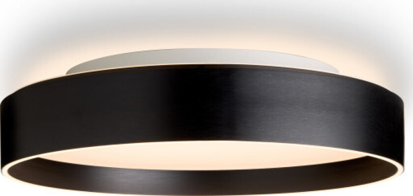 Universal 3 Lite 1-2-3 plafond, svart, Ø50 cm