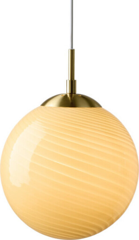 Candy Ball pendel, Ø25 cm, beige