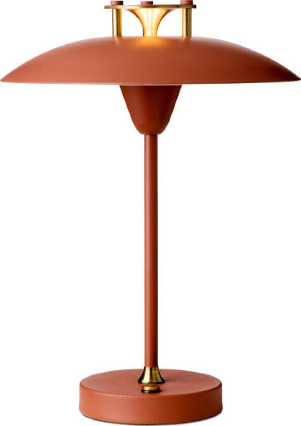 Mini Stepp 1-2-3 oppladdningsbar bordlampe, oransje