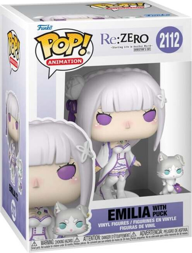 Emilia with Puck Vinylfigur 2112 - Funko Pop! - Funko Shop Europe