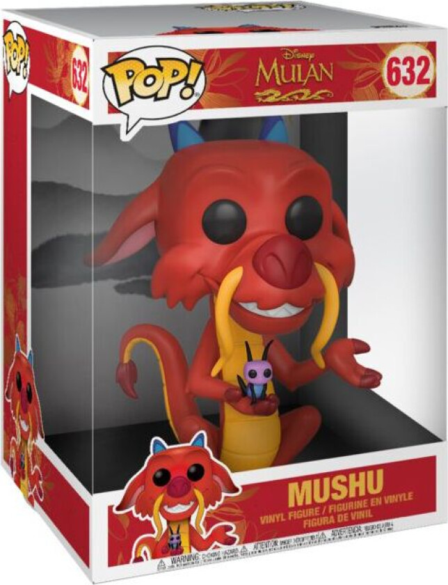 Mushu (Jumbo Pop!) Vinylfigur 632 - Funko Pop! - Funko Shop Europe
