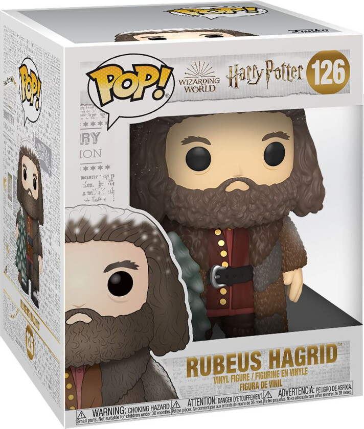 Rubeus Hagrid (Super Pop!) Vinylfigur 126 - Funko Pop! - Funko Shop Europe