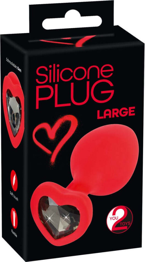 Silicone Plug medium - stor
