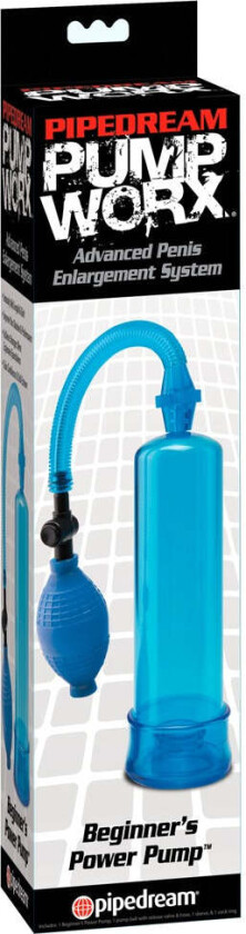 Penispumpe - blå