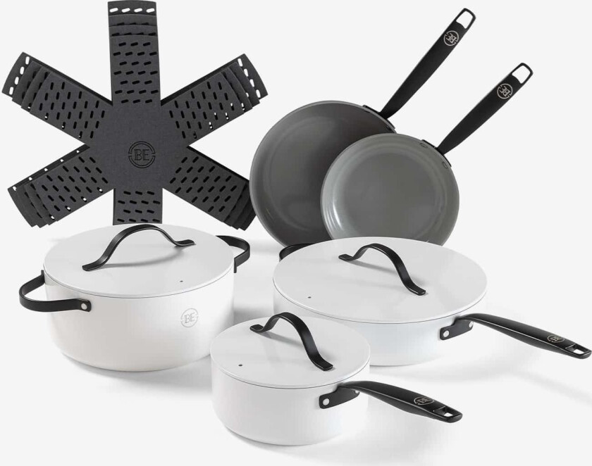 BE Living Essential Grytesett 12 deler - Hvit