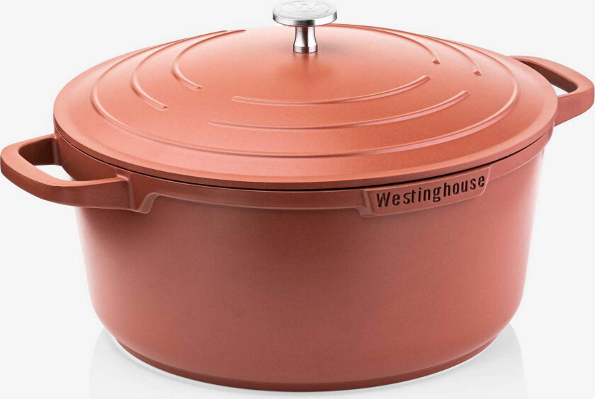 Performance Gryte m/lokk - Ø28cm - Oransje