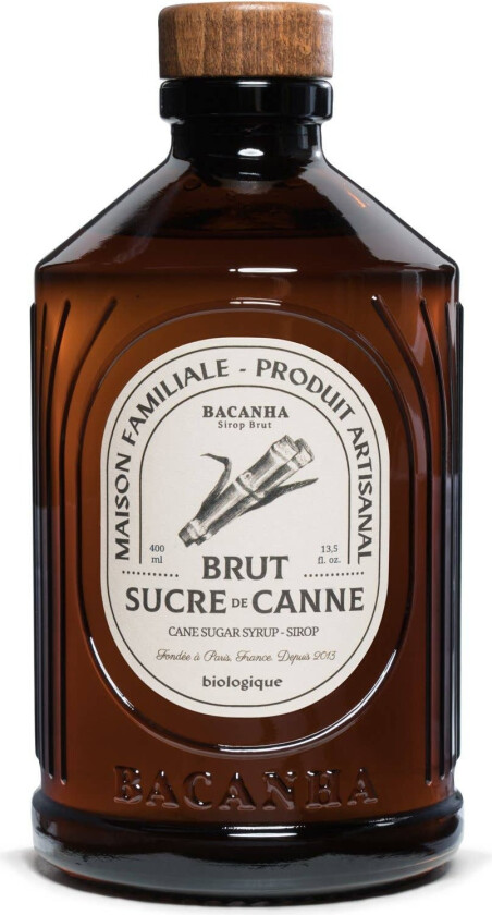 Raw Cane Sugar Syrup - Organic - 400ml