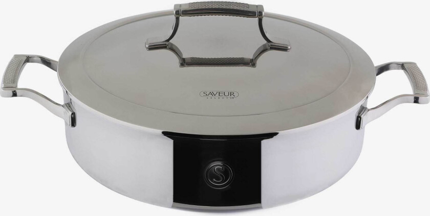 Voyage Lav Gryte - Ø30cm - 3-Ply Rustfritt Stål