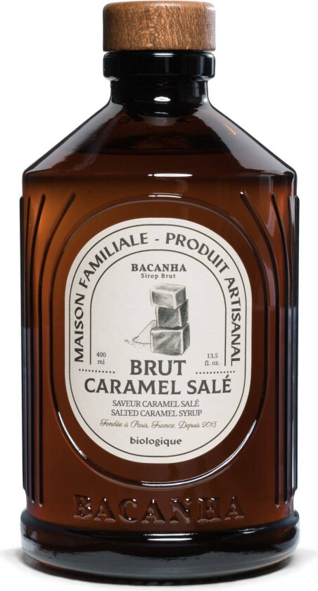 Raw Salted Caramel Syrup - Organisk - 400ml