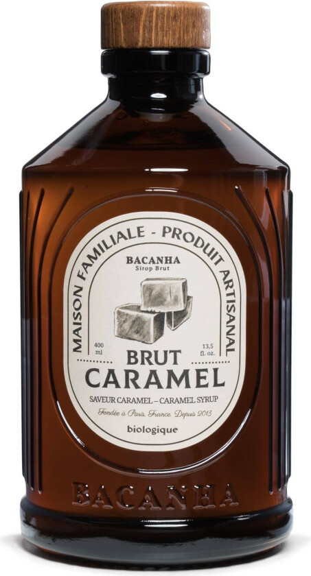 Raw Caramel Syrup - Organisk - 400ml