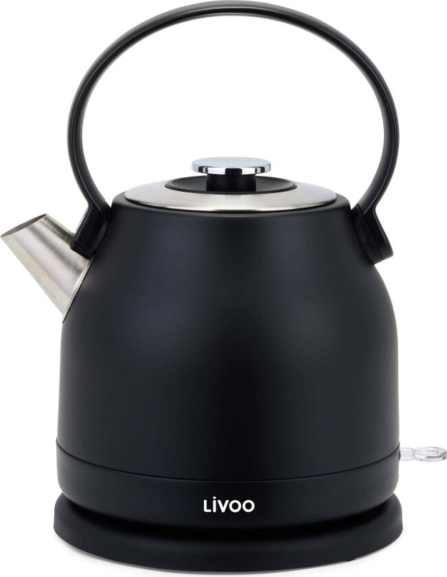 Retro Vannkoker - 1,5l - svart