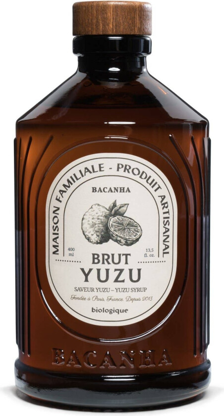 Raw Yuzu Syrup - Organic - 400ml