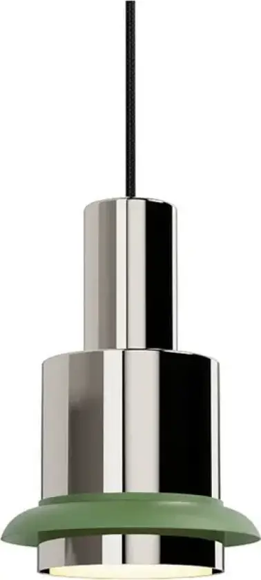 Chaumont Pendel Ø19xH28 Nickel/Green - DCW