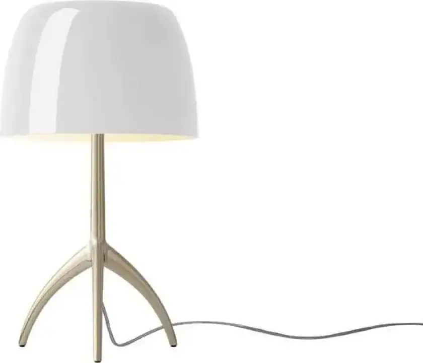 Lumiere Piccola Bordlampe E14 Golden/Hvit