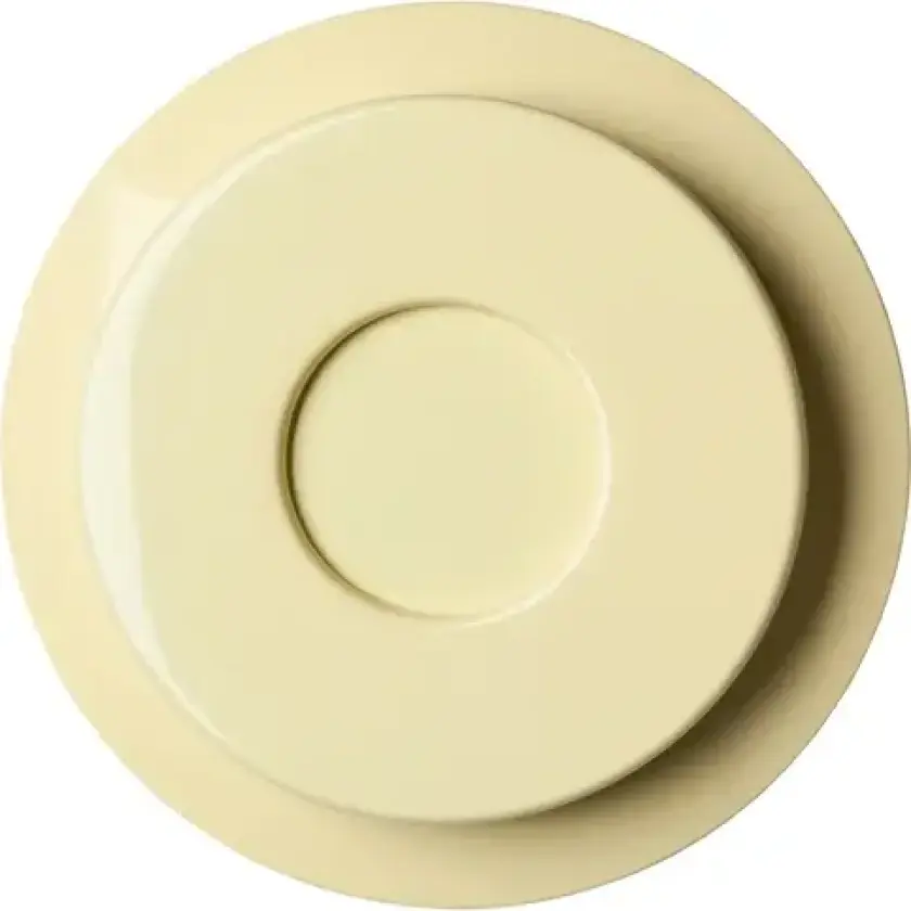 Lille 18 vegglampe, vanilje, aluminium, Ø 18 cm