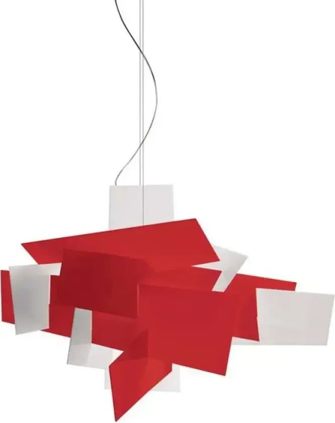 Big Bang LED Large Pendel Dimmbar Rød