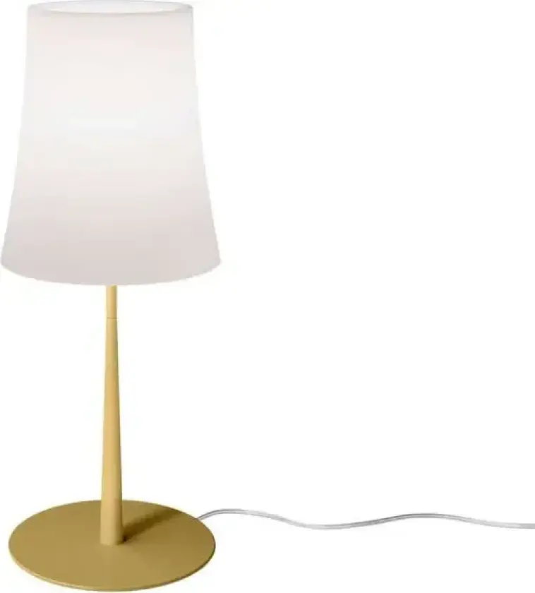 Birdie Easy Grande Bordlampe Yellow
