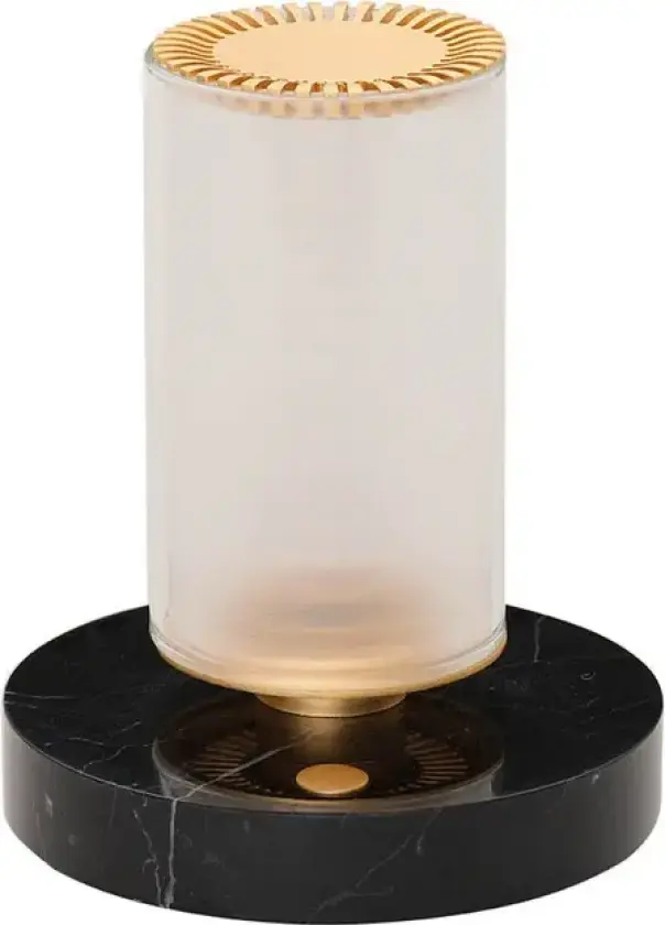 La Lampe Frechin Portable Bordlampe Ø13x16,6 Golden/Black - DCW