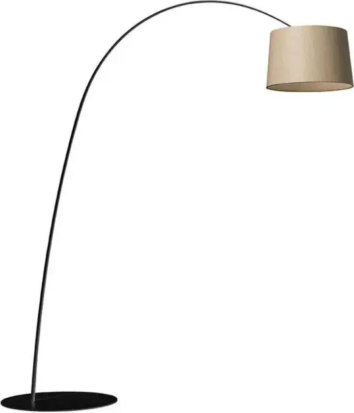 Twiggy LED Gulvlampe Black/Wood