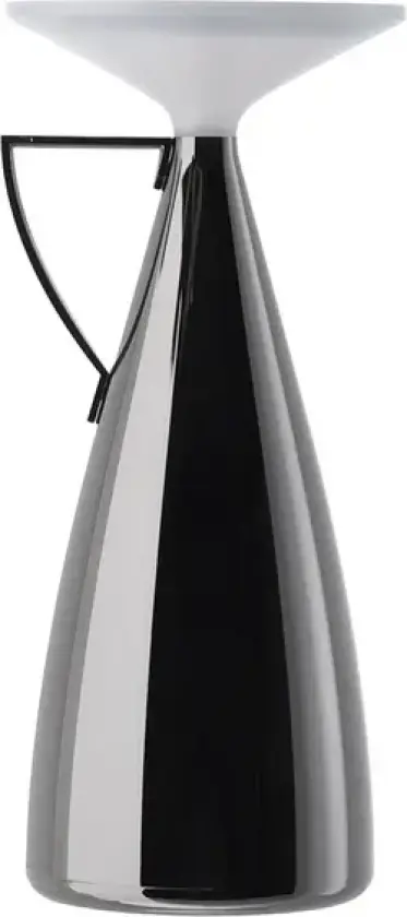 Camomille LED-bordlampe, mørkegrå, høyde 24 cm