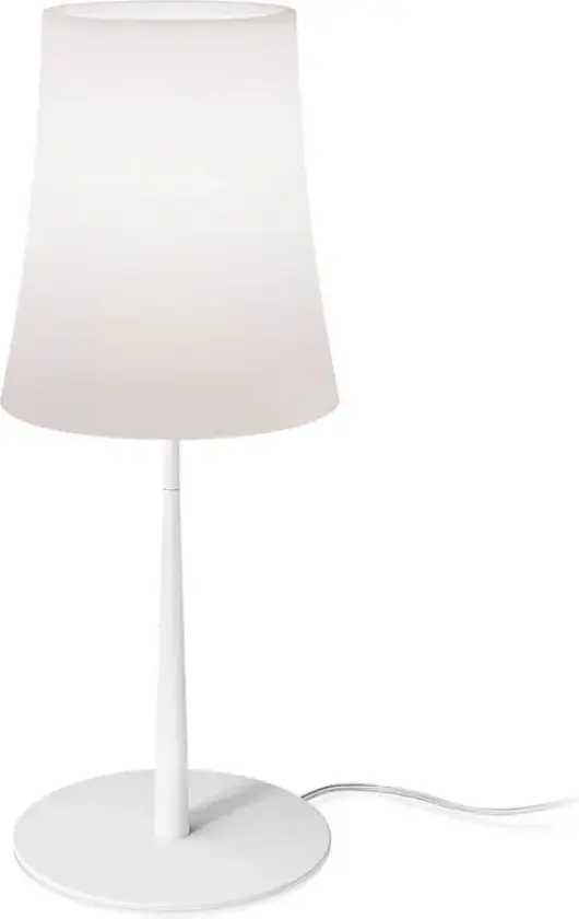 Birdie Easy Grande Bordlampe White