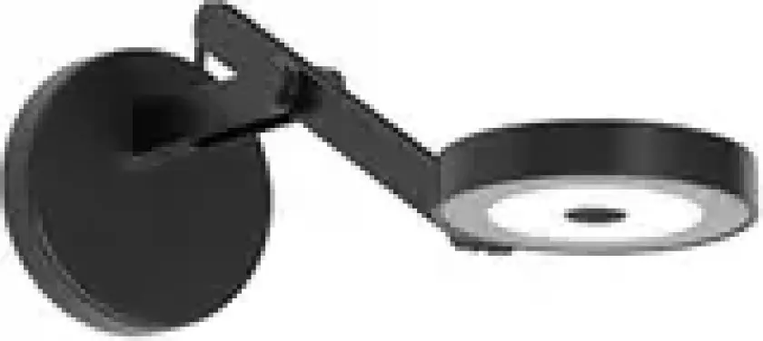 String W0 vegglampe TW matt svart/svart